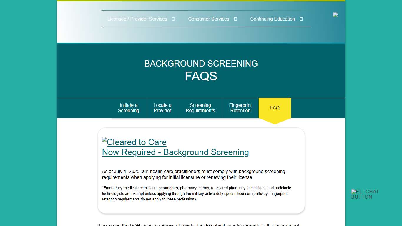 FAQs - FL HealthSource • Health Care Resources for Consumers & Providers