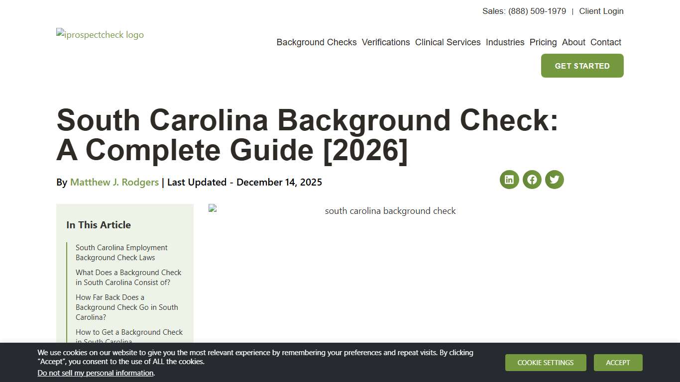 South Carolina Background Check: A Complete Guide [2026]