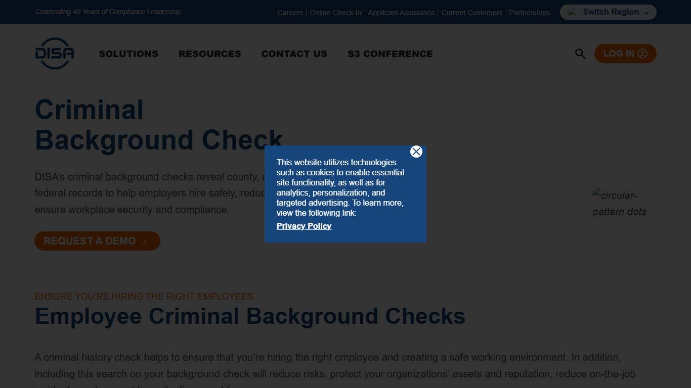 Criminal Background Checks for Safer, Smarter Hiring DISA